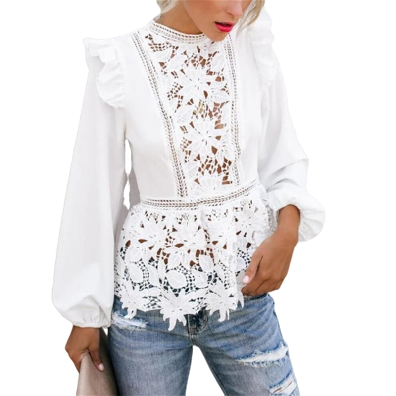 Floral Lace Blouses