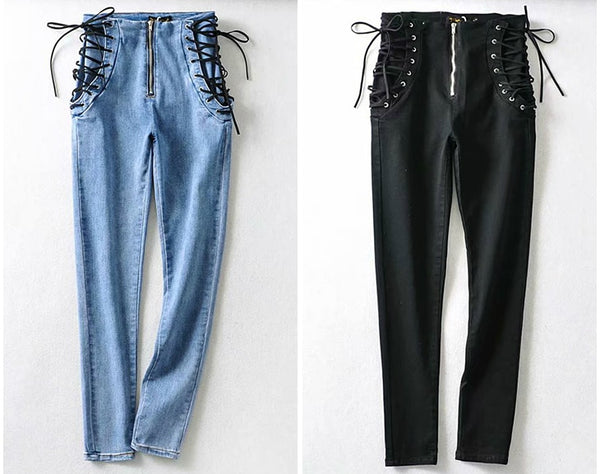 Elastic Skinny Denim