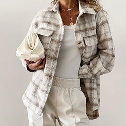 Ava Oversized Tweed Jacket