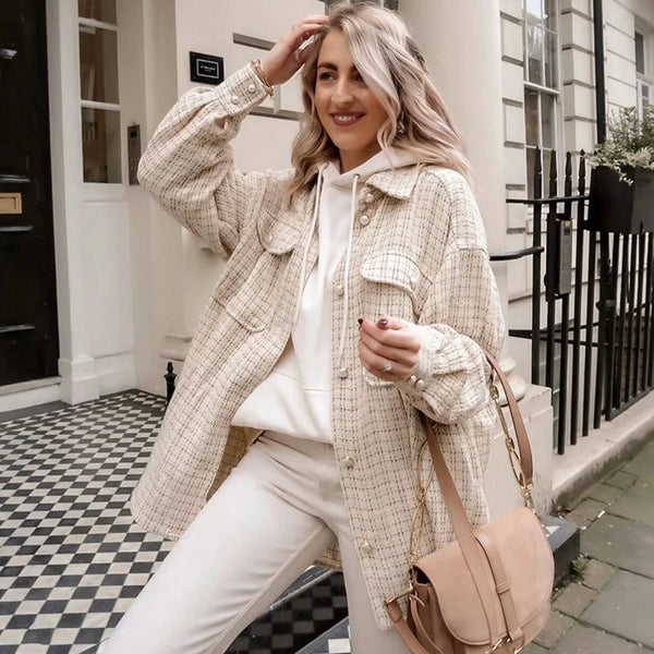 Tweed Oversized Jacket