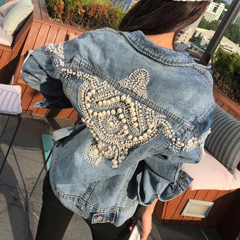 Tinsley Vintage Embellished Denim Jacket